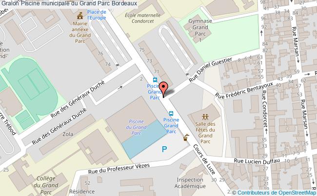 Piscine Municipale Du Grand Parc  Bordeaux