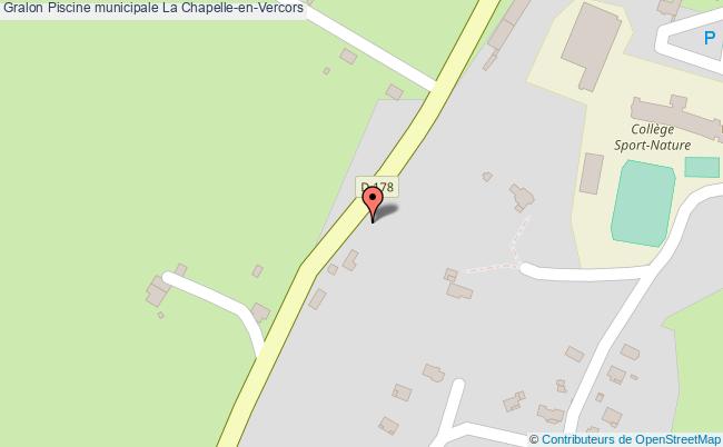 Piscine Municipale  La Chapelle-en-vercors