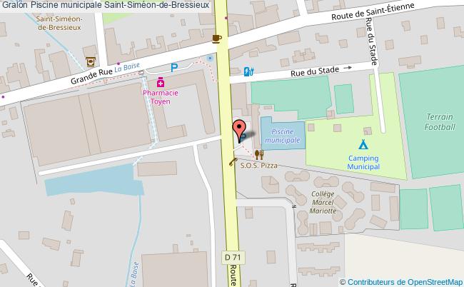 Piscine Municipale  Saint-siméon-de-bressieux