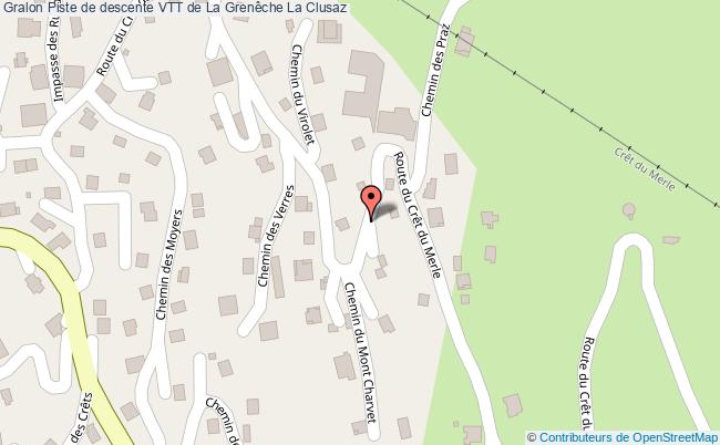 Piste De Descente Vtt De La Grenêche  La Clusaz