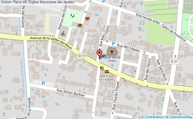 Place De L'eglise  Maussane-les-alpilles