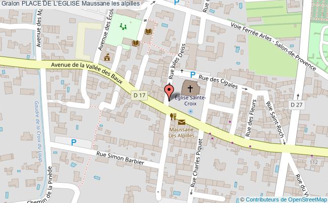 Place De L'eglise  Maussane-les-alpilles