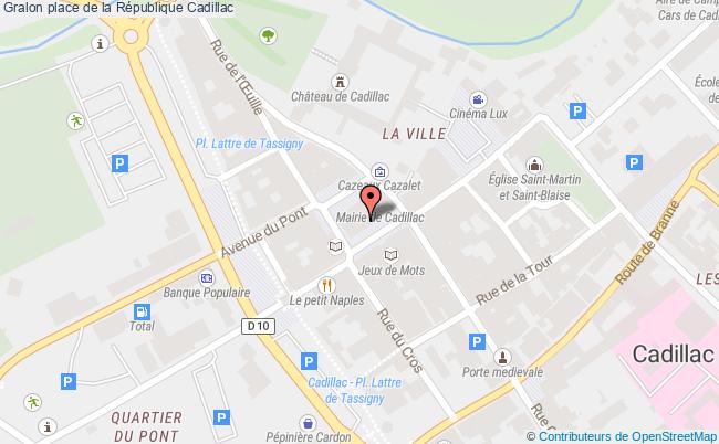 Place De La République  Cadillac