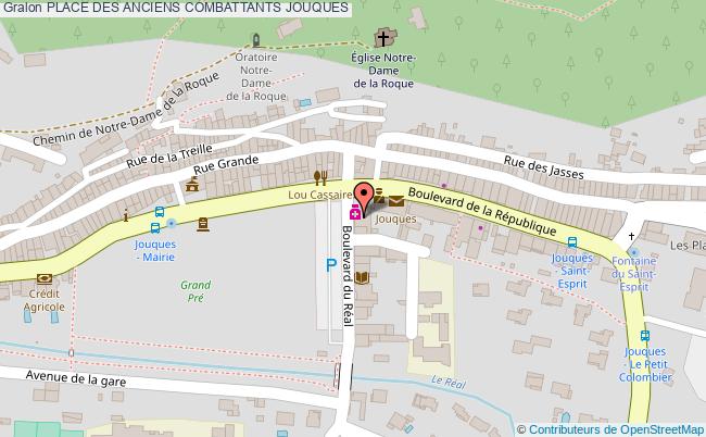 Place Des Anciens Combattants  Jouques