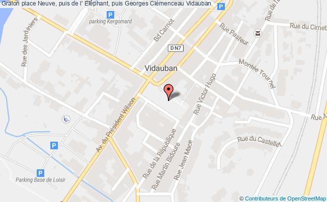 Place Neuve, Puis De L' Eléphant, Puis Georges Clémenceau  Vidauban