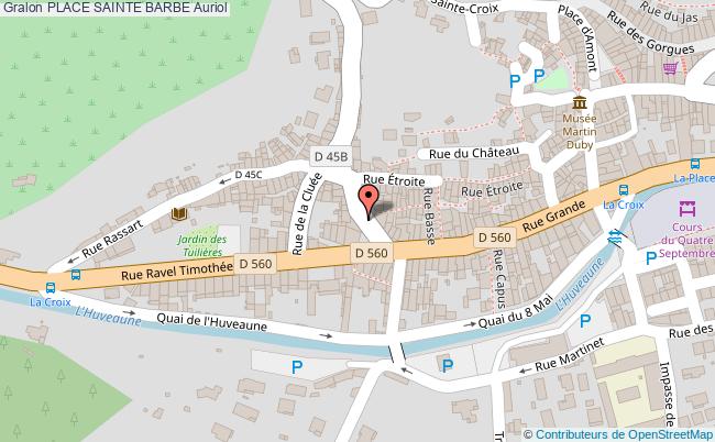 Place Sainte Barbe  Auriol