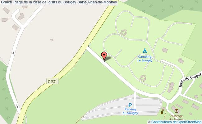 Plage De La Base De Loisirs Du Sougey  Saint-alban-de-montbel