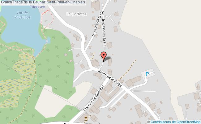 Plage De La Beunaz  Saint-paul-en-chablais