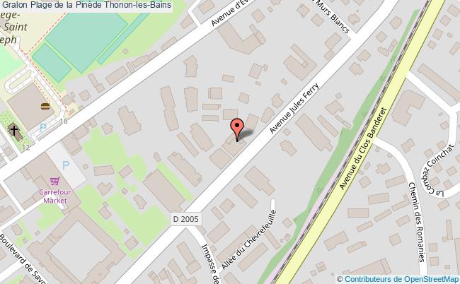 Plage De La Pinède  Thonon-les-bains