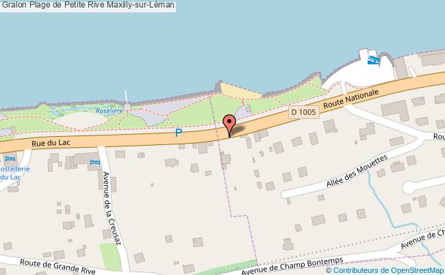 Plage De Petite Rive  Maxilly-sur-léman