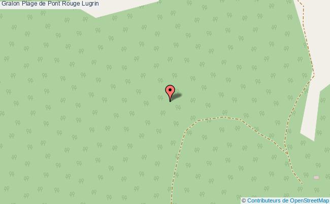 Plage De Pont Rouge  Lugrin