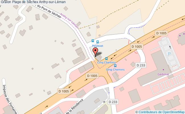 Plage De Séchex  Anthy-sur-léman