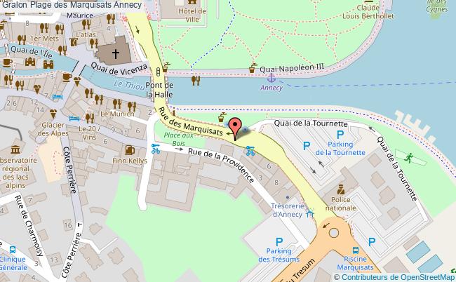 Plage Des Marquisats  Annecy