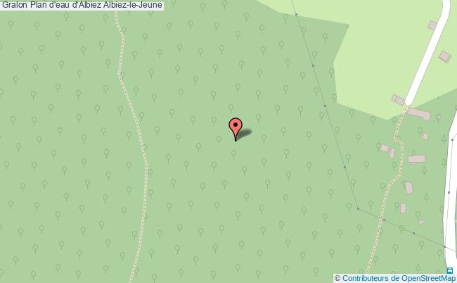 Plan D'eau D'albiez  Albiez-le-jeune
