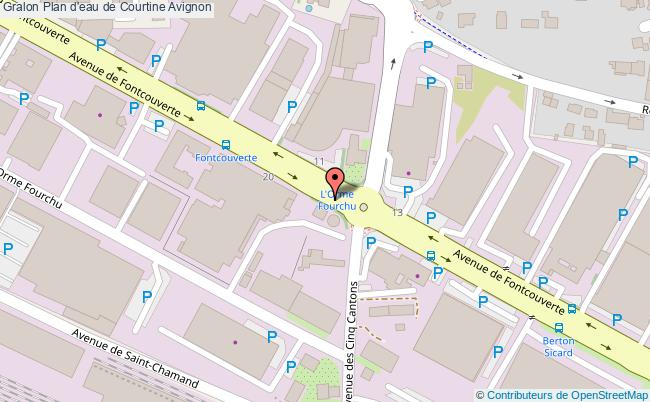 Plan D'eau De Courtine  Avignon