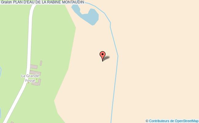 Plan D'eau De La Rabine  Montaudin