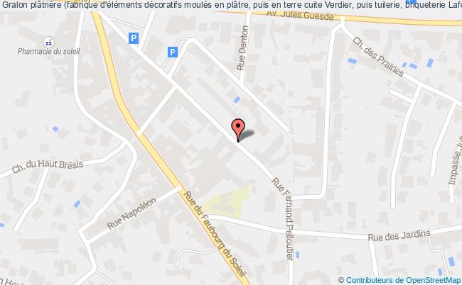 Plâtrière (fabrique D'éléments Décoratifs Moulés En Plâtre, Puis En Terre Cuite Verdier, Puis Tuilerie, Briqueterie Lafont  Alès