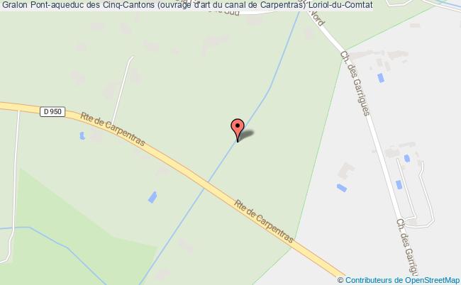 Pont-aqueduc Des Cinq-cantons (ouvrage D'art Du Canal De Carpentras)  Loriol-du-comtat