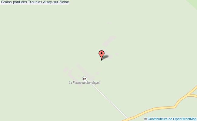 Pont Des Troubles  Aisey-sur-seine