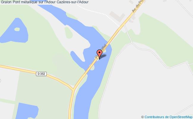 Pont Métallique Sur L'adour  Cazères-sur-l'adour