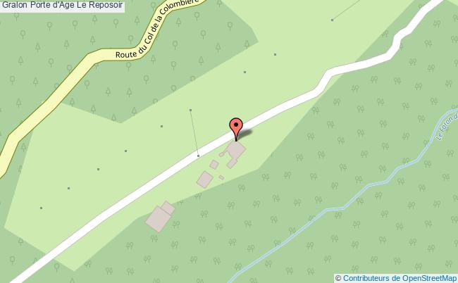 Porte D'age  Le Reposoir