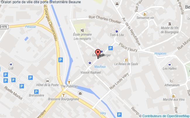 Porte De Ville Dite Porte Bretonnière  Beaune