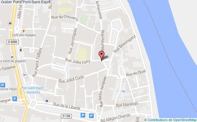 Porte  Pont-saint-esprit