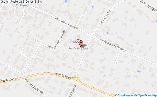 Poste  La Brée-les-bains