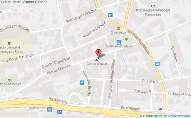 Poste Mimont  Cannes