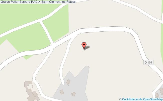 Potier Bernard Radix  Saint-clément-les-places