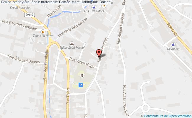 Presbytère, école Maternelle Edmée Marc-hattinguais  Bolbec