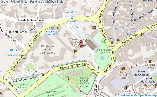 Prêt De Vélos - Parking Du Château  Blois