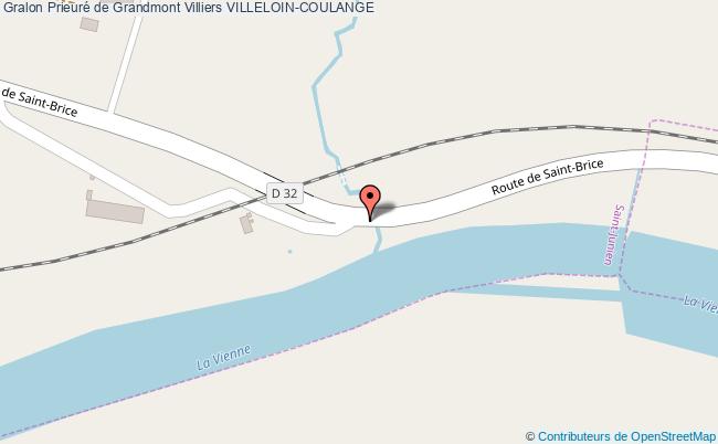 Prieuré De Grandmont Villiers  Villeloin-coulangé