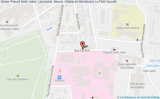 Prieuré Saint Julien, Léproserie, Manoir, Hôpital De Bénédictins  Le Petit-quevilly