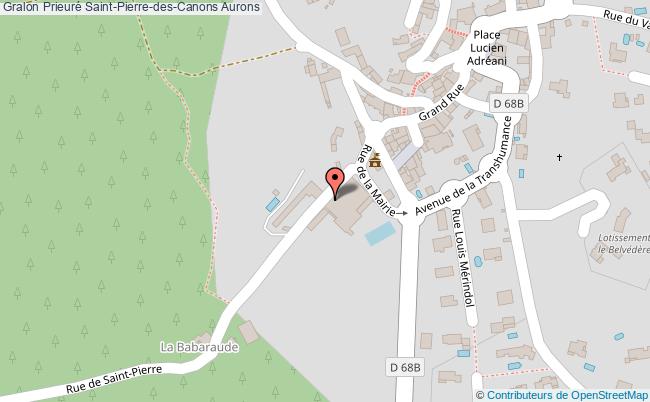 Prieuré Saint-pierre-des-canons  Aurons