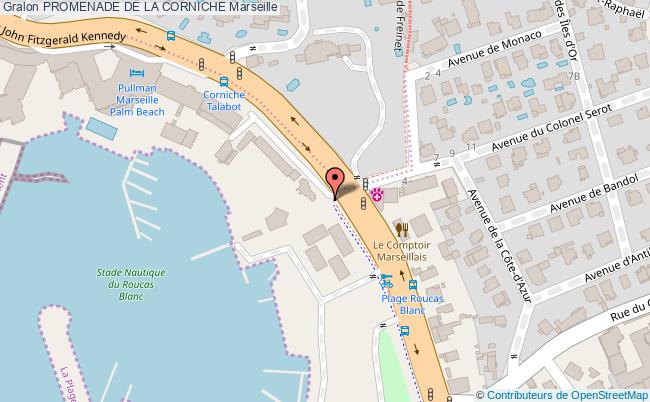 Promenade De La Corniche  Marseille