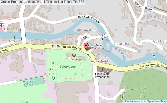 Promenade éducative - L'orangerie à Thiers 