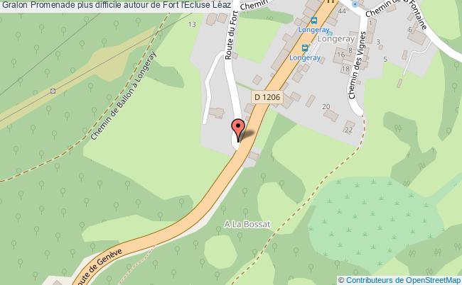 Promenade Plus Difficile Autour De Fort L'ecluse  Léaz