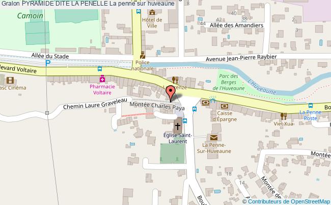 Pyramide Dite La Penelle  La Penne-sur-huveaune