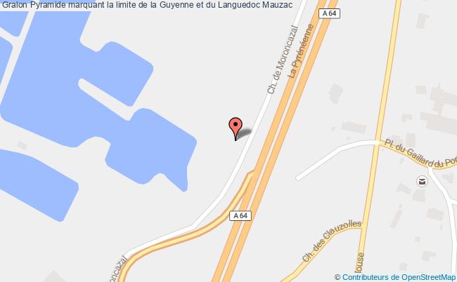 Pyramide Marquant La Limite De La Guyenne Et Du Languedoc  Mauzac