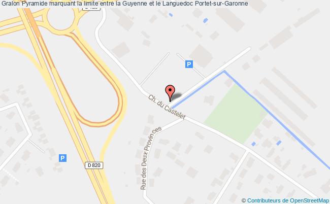 Pyramide Marquant La Limite Entre La Guyenne Et Le Languedoc  Portet-sur-garonne