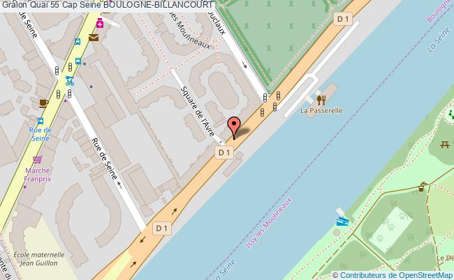 Quai 55 Cap Seine  Boulogne-billancourt