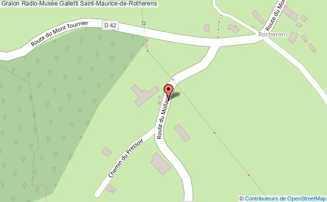 Radio-musée Galletti  Saint-maurice-de-rotherens