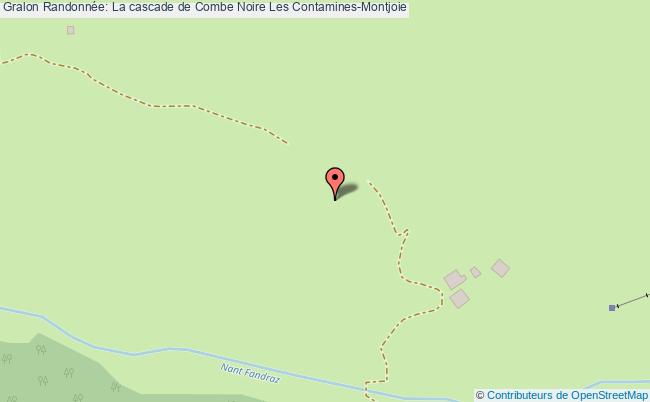 Randonnée: La Cascade De Combe Noire  Les Contamines-montjoie