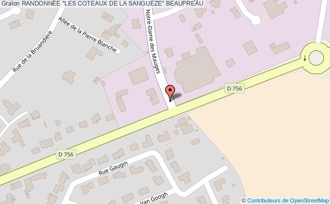 RandonnÉe "les Coteaux De La SanguÈze"  Beaupréau