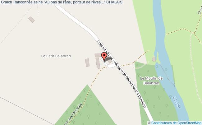 Randonnée Asine "au Pas De L'âne, Porteur De Rêves..."  Chalais