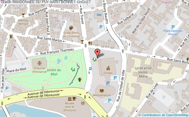 Randonnee Du Puy Saint Bonnet  Cholet