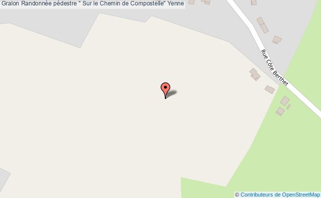 Randonnée Pédestre " Sur Le Chemin De Compostelle"  Yenne