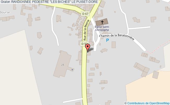 RandonnÉe PÉdestre "les Biches"  Le Puiset-doré