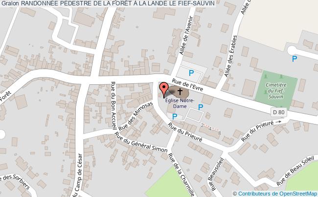 RandonnÉe PÉdestre De La ForÊt À La Lande  Le Fief-sauvin